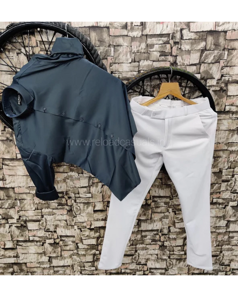 DARSHAN CREATION Slim Fit Men Silver Trousers - Buy DARSHAN CREATION Slim  Fit Men Silver Trousers Online at Best Prices in India | Flipkart.com